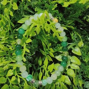 Green Beaded Bracelet